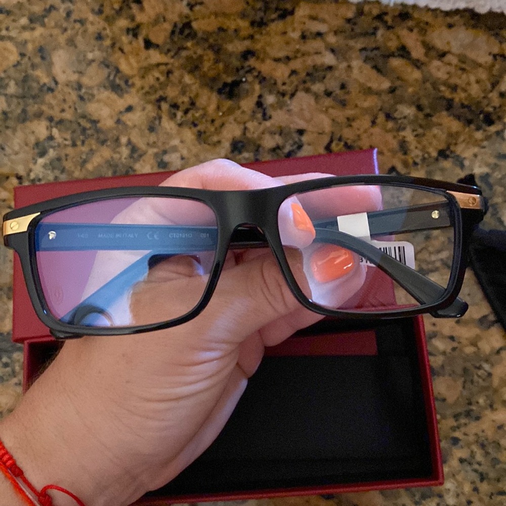 💯 Authentic CARTIER Glasses - NEW